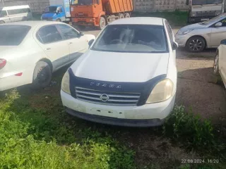 Легковой автомобиль седан Nissan Teana, 2003 г.в, г/н Х203ТО124, VIN отсутствует, модель, номер двигателя VQ23 0216998A, номер кузова J31021342, цвет белый. Рабочее состояние не проверялось, имеет вмятину на заднем бампере. Обременения: залог, запреты судебного пристава-исполнителя на…