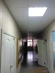Здание нежилое (штаб-управление), кадастровый номер 73:24:010101:11802, количество этажей: 2, площадь 851 кв.м., адрес: г.Ульяновск, войсковая часть 34236 (хозяйственное ведение).