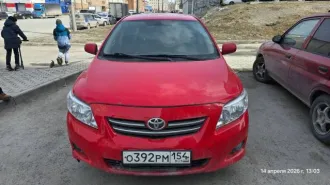 Toyota Corolla, 2007 года, 124 лс, 268074 км, АКПП, автомобиль на ходу, общее состояние удовлетворительное, салон тканевый со следами использования, осветительные приборы как внутри так снаружи в рабочем состоянии, имеются вмятины по кузову, автомобиль на литых дисках, пробег равен 268074 км…