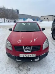 Nissan Qashqai 2.0 Visia 2008 красный легковой автомобиль, марка Nissan, модель Qashqai 2.0 Visia, год выпуска 2008, цвет красный, VIN SJNFBNJ10U1181985, ПТС 22РВ607028, государственный регистрационный знак Н973УА22.
