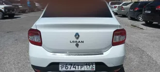 Renault Logan Stepway 2021 года выпуска, VIN X7L4SRLVG68 545211, цвет белый.