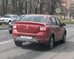 Транспортное средство Автомобиль: Тип транспортного средства: Легковой седан Марка и или  модель: РЕНО ЛОГАН Год выпуска: 2019 Идентификационный номер  VIN : X7L4SRLT662556892 Цвет кузова  кабины : Красный Рабочий объем: 1598 Мощность  кВт/л.с. : 75/102.0  Паспорт транспортного средства: 77 УТ…