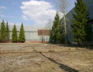 Здание растворно-бетонного узла общей полезной площадью 334,6 кв.м.
