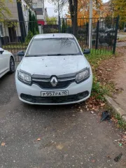 Renault Logan 2017 года, 82 л.с., пробег 216000 км. Госномер Р957РА40, VIN: X7L4SRAV458826176, СТС: 9948 954418 от 23.03.2023, ПТС: 40 РК 142812 от 23.03.2023.