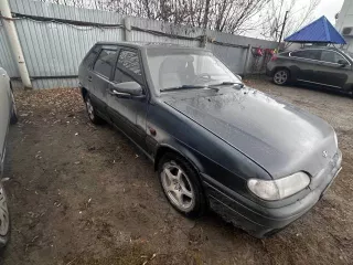 ВАЗ 21140, 2006 года, графитовый металлик, госномер Е564СМ186, VIN XTA21140064231203. Комби (хэтчбек). Требуется капитальный ремонт двигателя, сильный расход масла, со стороны водителя не работает ручка, бампер под замену, дно и пороги гнилые. ПТС 60 УК 836874, СТС 99 44 915441.