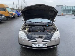 Nissan Primera 2006 года, 109 л.с., пробег 356 851 км. Легковой автомобиль Nissan Primera 1.6 Elegance, VIN: SJNBAAP12U2305934, госномер С301АС198.