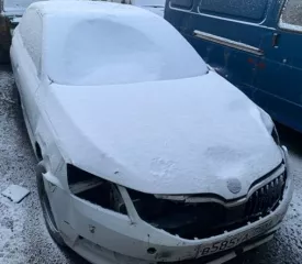 Skoda Octavia 2019. Легковой автомобиль комби (хэтчбек), модель Octavia 2019 г.в. VIN: XW8AN2NE5KH022056. Цвет кузова: белый, желтый, серый.