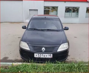 Renault Logan, 2010 года, 84 л.с., 206743 км, транспортное средство: РЕНО SR, идентификационный номер (VIN): X7LLSRB1HAH336806, год изготовления: 2010, гос.номер У531ЕУ48.