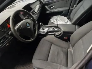 Bmw 525I 2009 года выпуска, седан легковой. Мощность двигателя: 160/218, объем двигателя: 2497, пробег: 585530. VIN номер: X4XNU55489CZ36756, государственный регистрационный знак: К127КР777, дата государственного регистрационного знака: 2014-11-19.