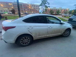 Автомобиль, марка, модель – HYUNDAI SOLARIS  цвет – БЕЛЫЙ  идентификационный номер  VIN  – Z94K341CBJR014024  год изготовления – 2017  кузов № Z94K341CBJR014024  паспорт транспортного средства – серия 77ХА № 292140