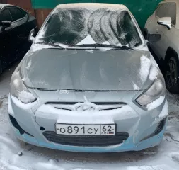 Сведения о предмете торгов Автомобиль HYUNDAI модель Solaris 2014 г.в. VINномер Z94CT41DBDR289163