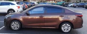 Автомобиль марки KIA, RIO, 2021 года выпуска, VIN: Z94C241BBNR249198, цвет   коричневый