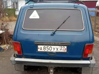 легковой автомобиль легковой автомобиль марка и модель –Лада 212140 4х4  год выпуска  2012, VIN  ХТА212140С2083446  цвет   сине зеленый, гос. знак А850УХ22.