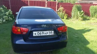 Hyundai Elantra, 2008 года, 121 лс, 236659 км. Автомобиль легковой, марка: HYUNDAI, модель: ELANTRA, VIN: KMHDU41BP8U406598, гос. рег. номер: К069НР68, год изготовления: 2008