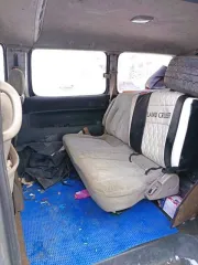 Nissan Largo 1994 года, 79 л.с., пробег 202381 км, АКПП, задний привод. Госномер Т844ВО49. Двигатель дизельный CD20-405989Х, объем 1973 см³, мощность 79 л.с. Кузов VNW30011917, серый цвет. Состояние: требуется полный ремонт и покраска кузова, значительная коррозия. Лобовое стекло с трещиной…