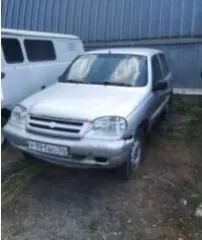 CHEVROLET NIVA 212300, г.р.з. Р 191 ВО 56, г.в. 2008, VIN: X9L21230080243247, местонахождение: Оренбургская обл. с. Татарская Каргала