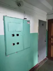 Квартира 2 комнатная с кадастровым номером 52:18:0050165:1506, общей площадью 45,9 кв.м. расположенная на 6 этаже многоквартирного жилого 9 этажного дома по адресу: г. Нижний Новгород, Ленинский район, ул. Снежная, д. 25, корп. 1, кв. 203.