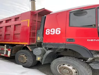 Автомобиль-самосвал Hongyan CQ3406HV39, VIN LZFF31T69MD038832, 2021 года выпуска, гос. рег. знак В954НН142. Отсутствуют ключи.