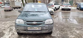 Chevrolet Niva 2011 года выпуска, модель 212300-55, VIN X9L212300C0378195. Двигатель: бензиновый, модель 2123, номер 0391595, объем 1690 см³, мощность 79.6 л.с. (58.5 кВт). Цвет кузова — темно-зеленый металлик. Снаряженная масса — 1410 кг. Осмотр по адресу: Республика Башкортостан, г. Уфа, ул…