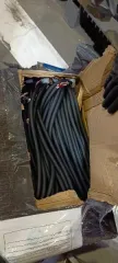 Роботизированный гибкий кабель 300/500V 3х1.2+4х2х0.3, черного цвета, с маркировкой "robot bending cable 300/500v 3х1.2+4х2х0.3mm2".