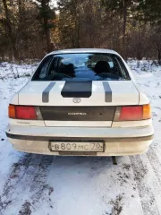 Автомобиль легковой Toyota Corsa, 1992 г.в., модель, № двигателя 0167407, кузов  кабина, прицеп  EL43  7028798, цвет кузова  кабины, прицепа  белый