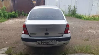 Транспортное средство RENAULT SYMBOL EX1493, 2005 года выпуска, VIN VF1LB03C533435548
