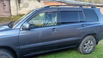 Toyota Highlander 2004 года, 230 л.с., пробег 257843 км, автоматическая коробка передач. VIN: JTEEP21A040032971, госномер У428УХ22.