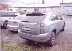 автомобиль марки lexus rx 330, гос.номер о822ао 04, vin jtjga31u540009696, тип кузова универсал, год выпуска 2003, двигатель 3mz0017280, шасси  рама  номер отсутствует, кузов номер jtjga31u540009696, цвет светло серо голубой. двигатель в нерабочем состоянии, аккумулятор неисправен, на кузове…