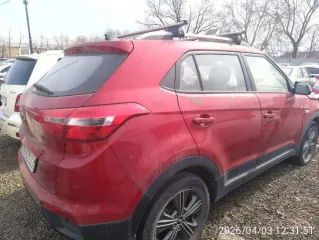 Hyundai CRETA, 2017, VIN Z94G2811BJR073465, 123 лс, 90000 км. Автомобиль после ДТП. Состояние - требует ремонта.