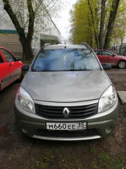 Renault Sandero, 2011 Автомобиль: хэтчбэк RENAULT SANDERO VIN X7LBSRB2HBH457673 год выпуска: 2011. Пробег 228 000 км., техническое состояние удовлетворительное