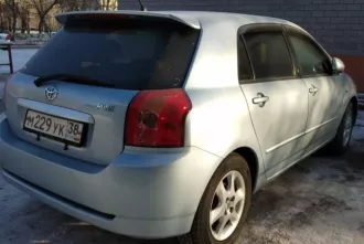 Легковой автомобиль, марка: TOYOYA, модель: COROLLA RUNS, год изготовления: 2004 г.в., цвет: голубой, VIN: отсутствует, ПТС: 75 ОР 352334, г/н: М229УК38