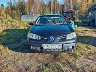 Renault Megane II 2008 года, модель Megane II EX2CE 110. VIN: VF1LM0C0H39484757. Бензиновый двигатель 1.6 л (1596 см³), мощность 113 л.с. Пробег 201 639 км. Возможна покупка в кредит.
