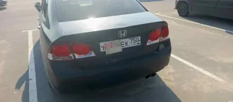 Honda Civic 2010 года, 140 лс, 219074 км, государственный регистрационный знак H266EK750, двигатель: 5106576, цвет: черный, VIN: NLAFD7670AW021652