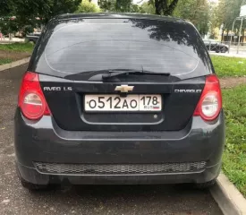 Легковой автомобиль CHEVROLET KLAS AVEO,  VIN  XUUSA48WJA0015562, категория В, год выпуска 2010, цвет Черный, г.р.з. О512АО178.