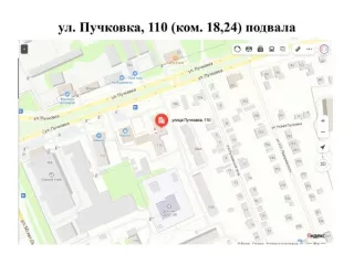 Нежилое помещениеподвал  (комнаты №18,24),  площадью 26,7 кв.м. (кадастровый номер 46:29:102188:1417)  расположенное по адресу:   г. Курск, ул. Пучковка, 110. Нежилое помещениеподвал  (комнаты №18,24),  площадью 26,7 кв.м. (кадастровый номер 46:29:102188:1417)  расположенное по адресу:   г. Курск…