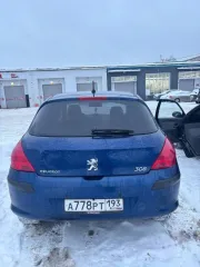 Peugeot 308, 2008 года, 120 лс, 216915 км, АКПП. Автомобиль легковой, марка: ПЕЖО 308, модель: PEUGEOT 308, VIN: VF34C5FWF55266742, гос. рег. номер: A778РТ193, год изготовления: 2008.