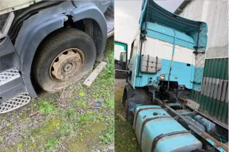 Грузовой тягач седельный 647311 2011, 174431 2012, полуприцеп самосвал ТОНАР 9523 2013. Годные остатки (запасные части в сборном виде): грузовой тягач седельный 647311, 2011 г.в, г/н О293ЕА123, VIN X89647311B0EU1047; грузовой тягач седельный 647311, 2011 г.в, г/н У438РО123, VIN X89647311B0EU1060…