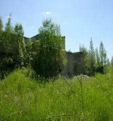 Здание растворно-бетонного узла общей полезной площадью 334,6 кв.м.