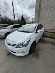 Hyundai Solaris 2015 Автомобиль легковой, модель Хендэ Солярис, G4FCFW445303, VIN Z94CU51DBFR132563, мощность 123 л.с. 90,4 кВт, год выпуска 2015, цвет: белый. Ознакомление с имуществом производится по адресу: Московская область, г.о. Домодедово, п санатория "Подмосковье", д. 9 с момента публикации…