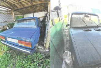 ВАЗ 21074 2003 года выпуска, сине-зеленый цвет. Идентификационный номер (VIN): ХТА21074031818508, регистрационный знак В298АА102. Пробег: 35584 км. Мощность двигателя: 54,8 кВт / 74,6 л.с.