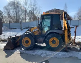 Экскаватор-погрузчик 4СХ-4WS-SM, 2011 г.в., цвет: желтый, зав.№ JCB4CXSMV02008163, двигатель SB320/40345U103421.