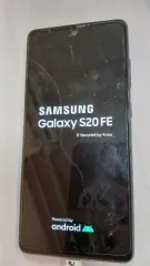 Samsung Galaxy S20 FE в чехле, imei 350952/83/246386/1, заблокирован. Зарядное устройство BOROFONE модель ВА20А, белого цвета. Samsung Galaxy J5 Prime модели G570F, s/n: R58J42YJ4YJ, в корпусе черно-голубого цвета, б/у, с левой стороны имеется трещина по нижней части экрана телефона, имеются…
