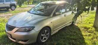 Mazda 3, 2005 года, 80 лс, 492555 км, VIN: JMZBK12Z261302967, коробка механическая, цвет: серо-золотистый.