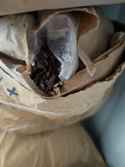 Деревянная щепа 186 кг.