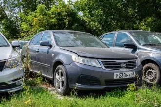 KIA GE (MAGENTIS/OPTI) 2009, легковой автомобиль, идентификационный номер (VIN): XWEGE227290000284, цвет кузова – серый. Вид транспорта: легковой автомобиль, год выпуска: 2009, VIN: XWEGE227290000284, марка: KIA GE (MAGENTIS/OPTI), модель: KIA GE (MAGENTIS/OPTI).
