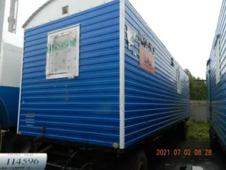 Вагон-дом 2,5х4 с санузлом на санях, инвентарный номер 00-00045687.