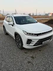 Exeed LX 2023, белый цвет. VIN: LVTDB21B1PE041238, госномер: Н903ВХ774. Осмотр в Челябинской области, Кизильский район, село Кизильское, улица Энтузиастов, дом 15 по предварительной записи по телефону 89128087000.