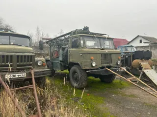 Самоходная буровая установка ГАЗ 66 УГБ-1ВС, 1986 года выпуска.