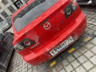 Мазда 3, 2006. Легковой автомобиль, марка: Мазда 3, VIN: JMZBK12Z571529471, 2006 г.в., цвет – красный.