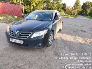 Транспортное средство:  марка/модель: TOYOTA CAMRY, Гос. регистрационный знак: Т818МУ750  О383УВ150 , идентификационный номер  VIN : JTNBE40K603210292, Тип: СЕДАН ЛЕГКОВОЙ, Категория ТС: B, Год выпуска: 2011, Цвет: Черный, Мощность двигателя квт/л.с.: 123 167 ,  Разрешенная масса кг.:  1985, Масса…